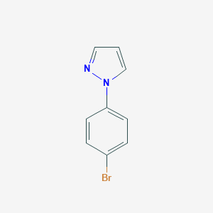 molecular formula C9H7BrN2 B088770 1-(4-bromophenyl)-1H-pyrazole CAS No. 13788-92-6