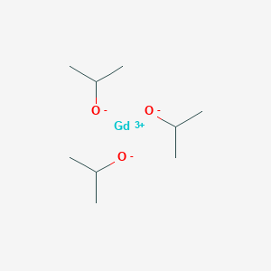 molecular formula C9H21GdO3 B088771 Gadolinium (III) isopropoxide CAS No. 14532-05-9