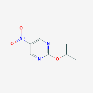 molecular formula C7H9N3O3 B088776 2-Isopropoxy-5-nitropyrimidine CAS No. 14998-03-9