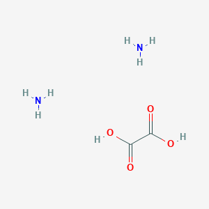 molecular formula C2H8N2O4 B088791 Oxalic acid, ammonium salt CAS No. 14258-49-2