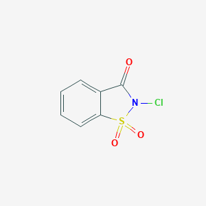 molecular formula C7H4ClNO3S B088801 N-Chlorosaccharin CAS No. 14070-51-0