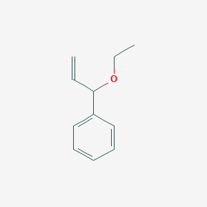 molecular formula C11H14O B088846 Ether, ethyl 1-phenylallyl CAS No. 14093-65-3