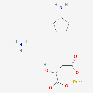 molecular formula C9H18N2O5Pt B008887 Cycloplatin CAS No. 109837-67-4