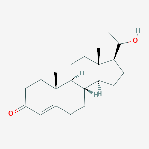 molecular formula C21H32O2 B088872 20-Hydroxypregn-4-en-3-one CAS No. 15114-79-1