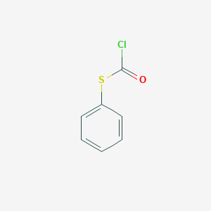 molecular formula C7H5ClOS B088878 Carbonochloridothioic acid, S-phenyl ester CAS No. 13464-19-2