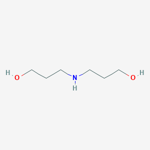 molecular formula C6H15NO2 B088887 3-(3-Hydroxy-propylamino)-propan-1-ol CAS No. 14002-33-6