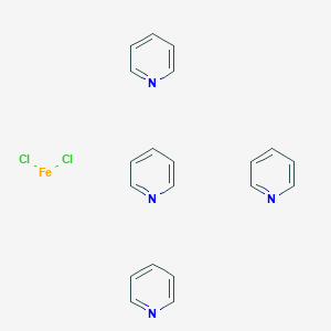 molecular formula C20H20Cl2FeN4 B088895 二氯四（吡啶）铁 CAS No. 15138-92-8