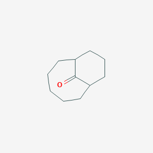 molecular formula C11H18O B088909 Bicyclo[5.3.1]undecan-11-one CAS No. 13348-11-3