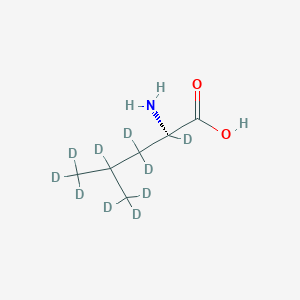 molecular formula C6H3D10NO2 B008898 L-亮氨酸-d10 CAS No. 106972-44-5