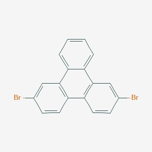 molecular formula C18H10Br2 B088987 2,7-Dibromotriphenylene CAS No. 1219091-69-6