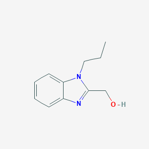 molecular formula C11H14N2O B088995 (1-propyl-1H-benzimidazol-2-yl)methanol CAS No. 332899-55-5
