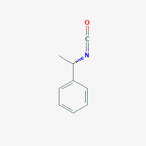 molecular formula C9H9NO B089012 (S)-(-)-alpha-Methylbenzyl isocyanate CAS No. 14649-03-7