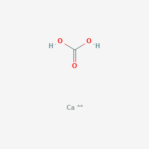 molecular formula CH2CaO3 B089015 Aragonite (Ca(CO3)) CAS No. 14791-73-2