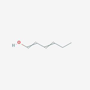 molecular formula C6H10O B089021 1,3-Hexadien-1-ol CAS No. 11131-15-0