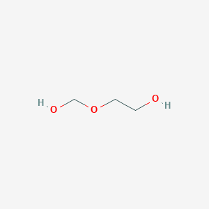 molecular formula C3H8O3 B089050 2-(Hydroxymethoxy)ethanol CAS No. 13149-79-6