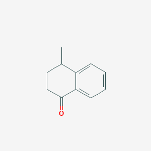 molecular formula C11H12O B008906 4-Methyl-1-tetralone CAS No. 19832-98-5