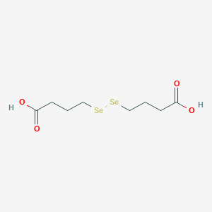 molecular formula C8H14O4Se2 B089066 Diselenodibutyric acid CAS No. 14362-48-2