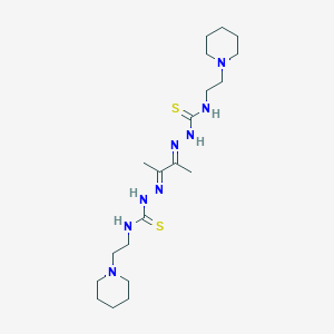 molecular formula C20H38N8S2 B089074 Bitipazone CAS No. 13456-08-1
