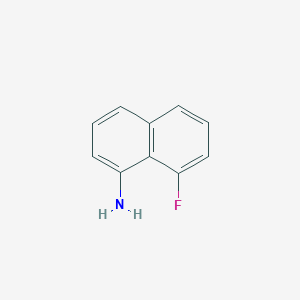 molecular formula C10H8FN B089083 8-Fluoronaphthalen-1-amine CAS No. 13720-52-0