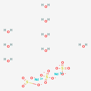 molecular formula H16Nd2O20S3 B089104 Neodymium(III) sulfate octahydrate CAS No. 13477-91-3