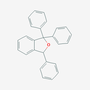 molecular formula C26H20O B089107 Phthalan, 1,1,3-triphenyl- CAS No. 15115-65-8