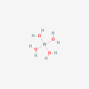 molecular formula H8O4W B089114 Trioxido(Oxo)tungsten CAS No. 14700-04-0