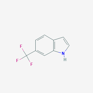 molecular formula C9H6F3N B089118 6-(三氟甲基)吲哚 CAS No. 13544-43-9