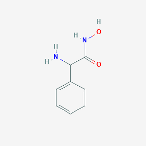 molecular formula C8H10N2O2 B008912 2-氨基-N-羟基-2-苯乙酰胺 CAS No. 105985-16-8