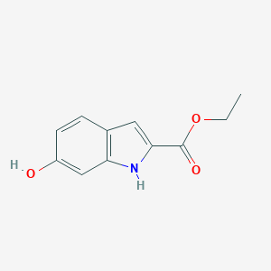 molecular formula C11H11NO3 B089125 Ethyl 6-hydroxy-1H-indole-2-carboxylate CAS No. 15050-03-0