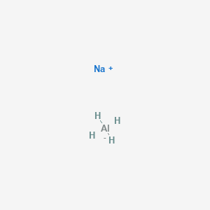 molecular formula AlH4Na B089126 Sodium aluminum hydride CAS No. 13770-96-2