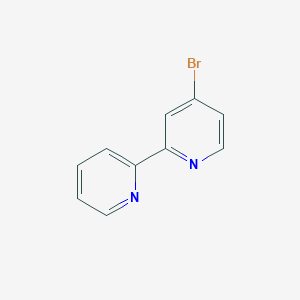 molecular formula C10H7BrN2 B089133 4-溴-2,2'-联吡啶 CAS No. 14162-95-9