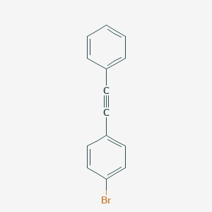 molecular formula C14H9Br B089151 1-Bromo-4-(phenylethynyl)benzene CAS No. 13667-12-4