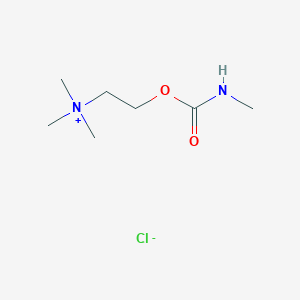 molecular formula C7H17ClN2O2 B089156 Methylcarbamylcholine chloride CAS No. 14721-76-7