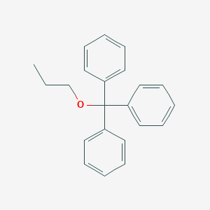 [Diphenyl(propoxy)methyl]benzene