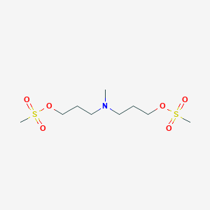 3-[Methyl(3-methylsulfonyloxypropyl)amino]propyl methanesulfonate