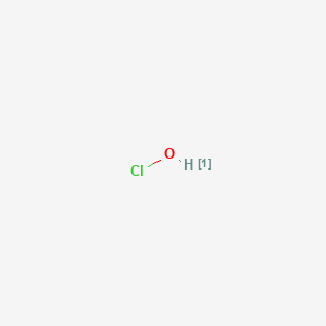 molecular formula ClHO B089184 protio hypochlorite CAS No. 13770-22-4