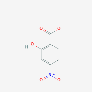 molecular formula C8H7NO5 B089193 Methyl 2-hydroxy-4-nitrobenzoate CAS No. 13684-28-1