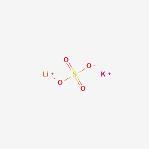 molecular formula KLiO4S B089206 Lithium potassium sulphate CAS No. 14520-76-4