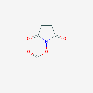 molecular formula C6H7NO4 B089227 Succinimidyl acetate CAS No. 14464-29-0