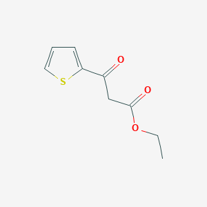 molecular formula C9H10O3S B089249 Ethyl 3-oxo-3-(thiophen-2-yl)propanoate CAS No. 13669-10-8