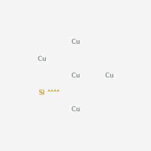 molecular formula CuSi B089255 Copper silicide (Cu5Si) CAS No. 12159-07-8