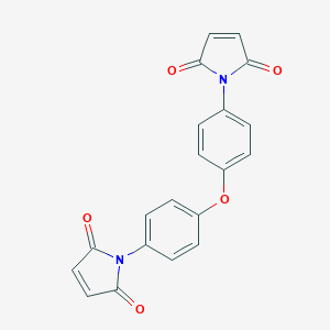 molecular formula C20H12N2O5 B089261 Bis-(4-(2,5-dioxo-2,5-dihydropyrrol-1-yl)-phenyl)-ether CAS No. 13132-94-0