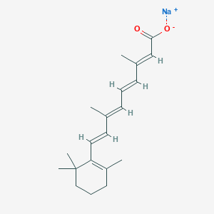 molecular formula C20H28NaO2 B089262 Sodium retinoate CAS No. 13497-05-7