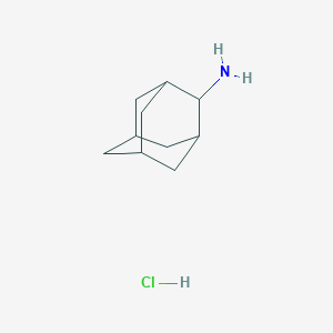 molecular formula C10H18ClN B089264 2-Aminoadamantane hydrochloride CAS No. 10523-68-9