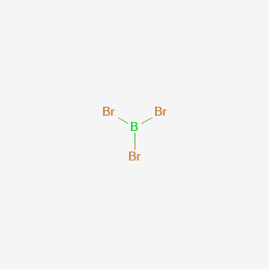 molecular formula BBr3 B089286 Boron tribromide CAS No. 10294-33-4