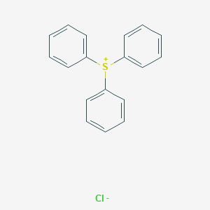 molecular formula C18H15ClS B089291 Triphenylsulfonium chloride CAS No. 10937-76-5