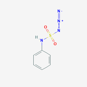 molecular formula C6H6N4O2S B089292 4-Azidosulfanilamide CAS No. 13449-19-9