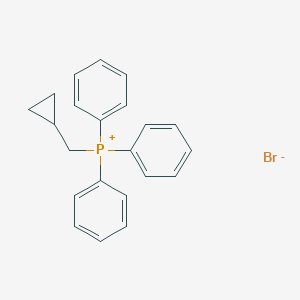 molecular formula C22H22BrP B089295 (Cyclopropylmethyl)triphenylphosphonium bromide CAS No. 14799-82-7