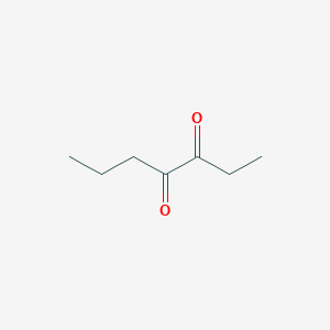 molecular formula C7H12O2 B089301 3,4-庚二酮 CAS No. 13706-89-3