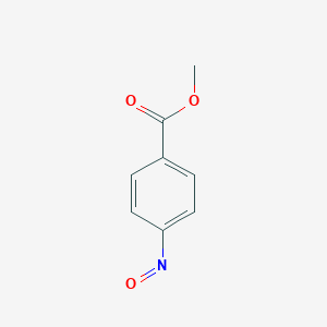 molecular formula C8H7NO3 B089305 Methyl 4-nitrosobenzoate CAS No. 13170-28-0